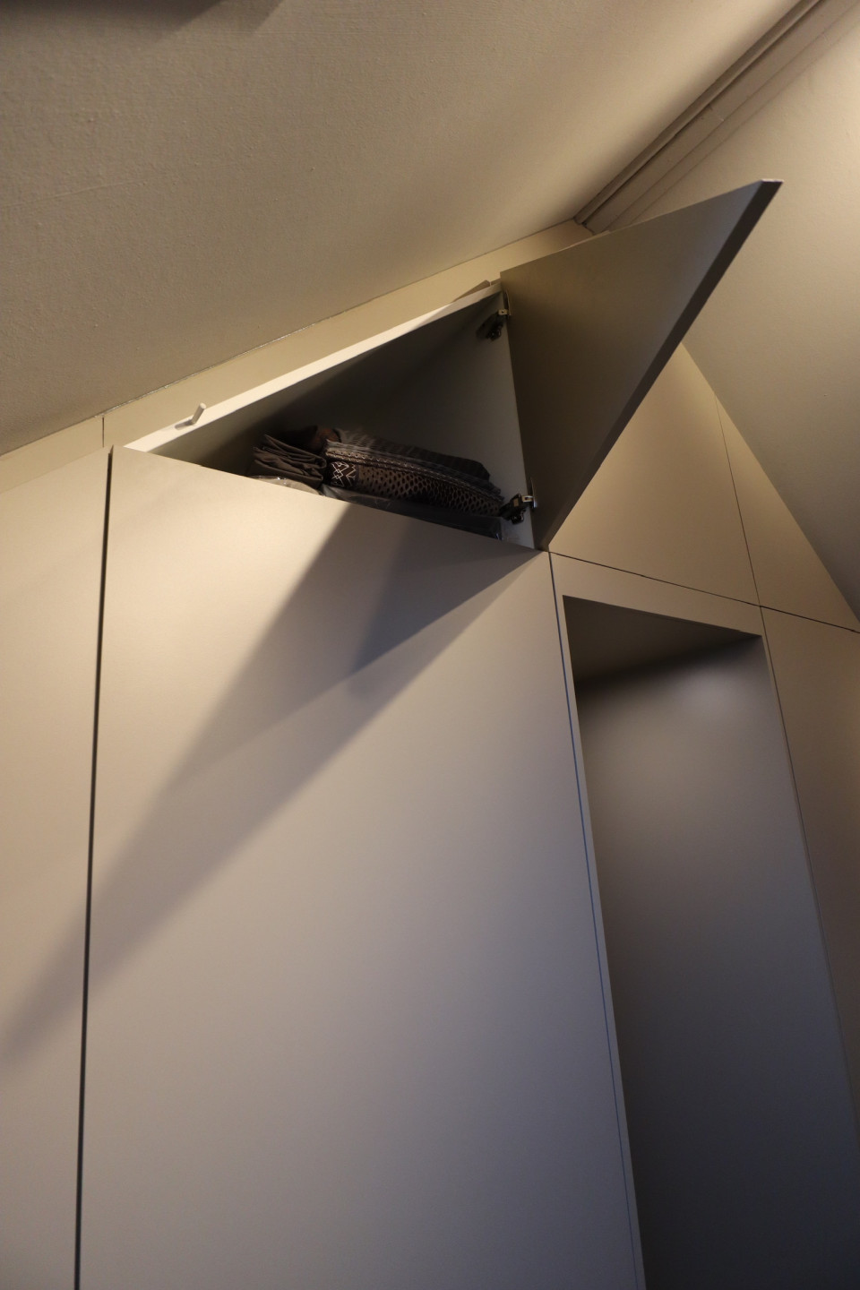 Kastenwand in nok